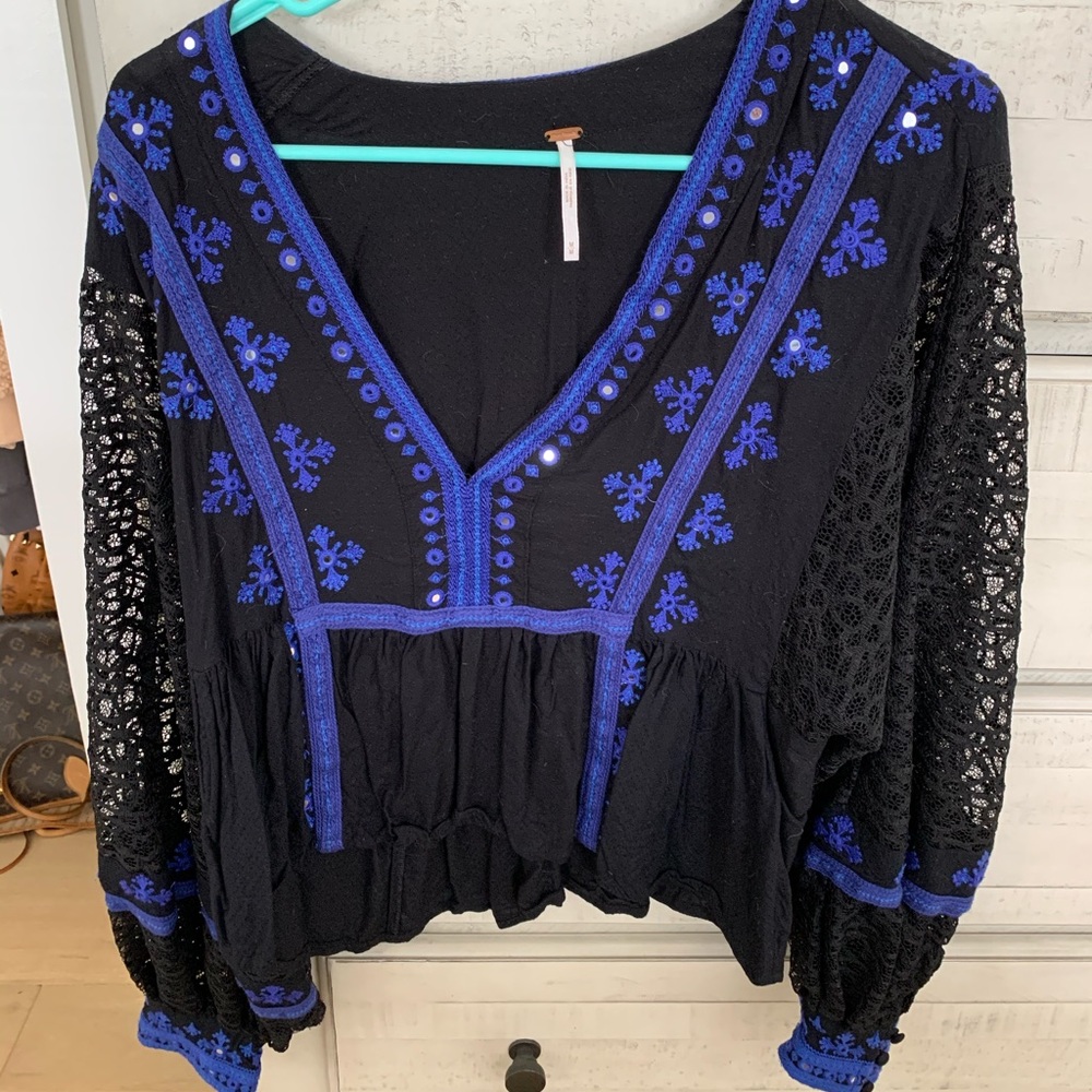 Free people flowy blouse